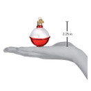 Old World Christmas Fisherman Collection Glass Blown Ornaments for Christmas Tree Fishing Bobber