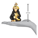Old World Christmas Ornaments Chimpanzee Glass Blown Ornaments for Christmas Tree