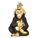 Old World Christmas Ornaments Chimpanzee Glass Blown Ornaments for Christmas Tree