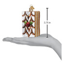 Old World Christmas Napoleon Pastry Glass Blown Ornament for Christmas Tree