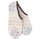World's Softest Weekend Gallery Footsies/Socks, One Size Fits Most | 6-11, Cookie Dough Multi