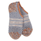 World's Softest Weekend Gallery Footsies/Socks, One Size Fits Most | 6-11, Portobello Multi