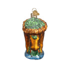 Old World Christmas Ornaments: Wildlife Animals Glass Blown Ornaments for Christmas Tree, Munching Moose