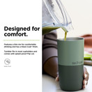 KLEAN KANTEEN Sea Spray Insulated Rise Tumbler with Flip Lid, 1 EA