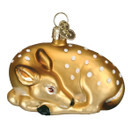 Old World Christmas Ornaments: Animal Collection Glass Blown Ornaments for Christmas Tree, Fawn