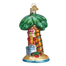 Old World Christmas Glass Blown Ornament Christmas Palm Tree (48037)