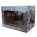 Resin Official Licensed Bronze Wall Street Bull Stock Market NYC Figurine Statue with Base (Small 3.5in)