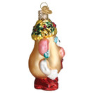 Old World Christmas Mrs. Potato Head Glass Blown Ornament for Christmas Tree
