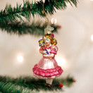 OWC Clara Glass Christmas Ornament