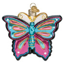 Old World Christmas Fanciful Butterfly Glass Blown Ornament for Christmas Tree