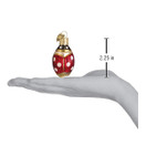 Old World Christmas Insect Collection Glass Blown Ornaments for Christmas Tree Lucky Ladybug