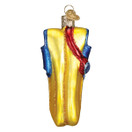 Old World Christmas, Skis Glass Blown Ornaments for Christmas Tree, Swim Flippers