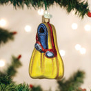 Old World Christmas, Skis Glass Blown Ornaments for Christmas Tree, Swim Flippers