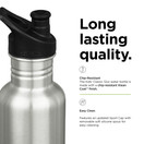 Klean Kanteen Classic 27oz (w/ Sport Cap) Brushed Stainless