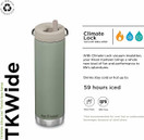 KLEAN KANTEEN Tkwide Sea Spray Twist Cap w/ Insulated Bottle 20 oz. 1 EA