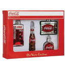 Old World Christmas Ornaments Coca-Cola Mini Diner Set Glass Blown Ornaments for Christmas Tree