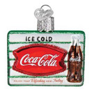 Old World Christmas Ornaments Coca-Cola Mini Diner Set Glass Blown Ornaments for Christmas Tree