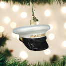 Old World Christmas MARINE'S Cap Ornament, Multi