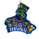 Old World Christmas Ornaments Hawaiian Islands Glass Blown Ornaments for Christmas Tree