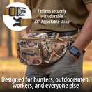 Maxam Extra Large JX Swamper Waist Bag, For Your Next Outdoor Adventure, Camo