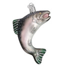 Old World Christmas Glass Blown Ornament King Salmon (12488)