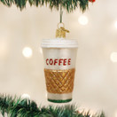 Old World Christmas Coffee Cup and Tea Glass Blown Ornaments for Christmas Tree