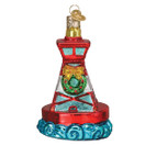 Old World Christmas Holiday Buoy Glass Blown Ornament for Christmas Tree