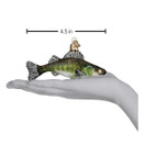 Old World Christmas Ornaments: Fish Collection Glass Blown Ornaments for Christmas Tree, Walleye