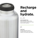 Klean Kanteen TK Wide 64 Oz Loop Top Brushed Stainless - Aluminum