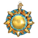 Old World Christmas Ornaments: Outer Space Gifts Glass Blown Ornaments for Christmas Tree, Fanciful Sun, 22034