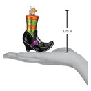 Old World Christmas Ornaments Witches Shoe Glass Blown Ornaments for Christmas Tree