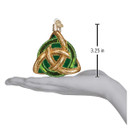 Old World Christmas Ornaments: Spiritual Gifts Glass Blown Ornaments for Christmas Tree, Trinity Knot