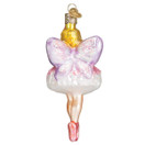 Old World Christmas Sugar Plum Fairy Glass Blown Ornament for Christmas Tree