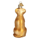 Old World Christmas Yellow Labrador Glass Blown Ornaments for Christmas Tree