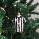 Old World Christmas Referee Shirt Glass Blown Ornament for Christmas Tree