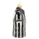 Old World Christmas Referee Shirt Glass Blown Ornament for Christmas Tree