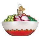 Old World Christmas Poke Bowl Glass Blown Ornament for Christmas Tree