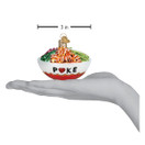 Old World Christmas Poke Bowl Glass Blown Ornament for Christmas Tree