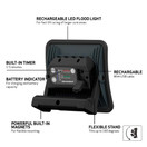 SCANGRIP NOVA-UV S, Rechargeable and Portable LED Flood Light for Fast UV Curing, Paint Repair of Larger Areas, Handheld, can be Used on Plastic & Heat Sensitive Material