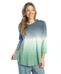 Jess & Jane Mineral Washed A-Line Tunic - M106 (Misty)