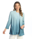 Jess & Jane Mineral Washed French Terry Kimono Jacket - M95 (Dip)