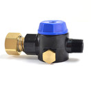 Interstate Pneumatics Water Intel Filter - 3/4" Female NH x 1/2" MNPT | Blue