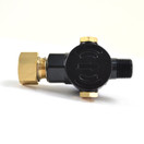 Interstate Pneumatics Water Intel Filter - 3/4" Female NH x 1/2" MNPT | Blue
