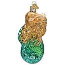 Old World Christmas Ornaments Seashell Mermaid Glass Blown Ornaments for Christmas Tree