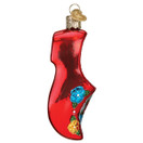 Old World Christmas Wooden Clog Glass Ornament Free Box 32435 New