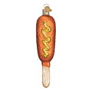 Old World Christmas Corn Dog Ballpark Foods Glass Blown Ornaments for Christmas Tree, 5