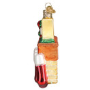 Old World Christmas Family of 5 Stockings Glass Blown Ornament for Christmas Tree