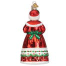 Old World Christmas Mrs. Claus Glass Blown Ornaments for Christmas Tree