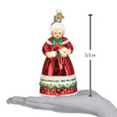 Old World Christmas Mrs. Claus Glass Blown Ornaments for Christmas Tree