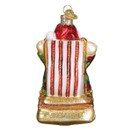 Old World Christmas Ornaments Sunning Santa Glass Blown Ornaments for Christmas Tree